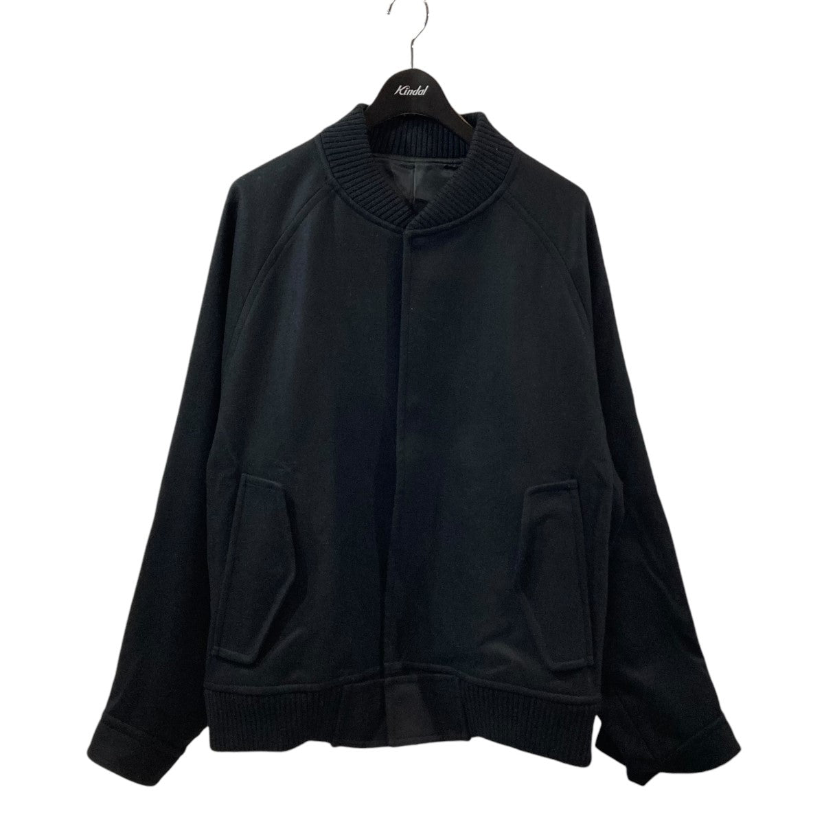 stein(シュタイン) OVERSIZED MELTON STUDIUM JACKET オーバーサイズメルトン スタジアムジャケット ST416-1  ST416-1 ブラック サイズ S｜【公式】カインドオルオンライン ブランド古着・中古通販【kindal】