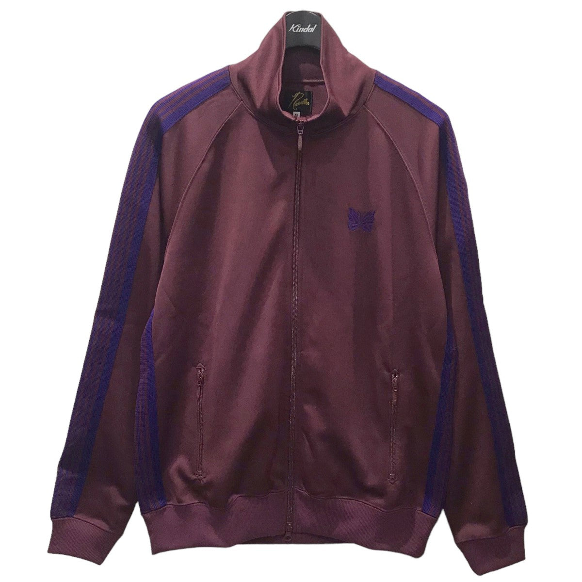 Needles(ニードルス) 23AW トラックジャケット Track Jacket-Poly Smooth NS244 NS244  ボルドー・パープル サイズ M｜【公式】カインドオルオンライン ブランド古着・中古通販【kindal】