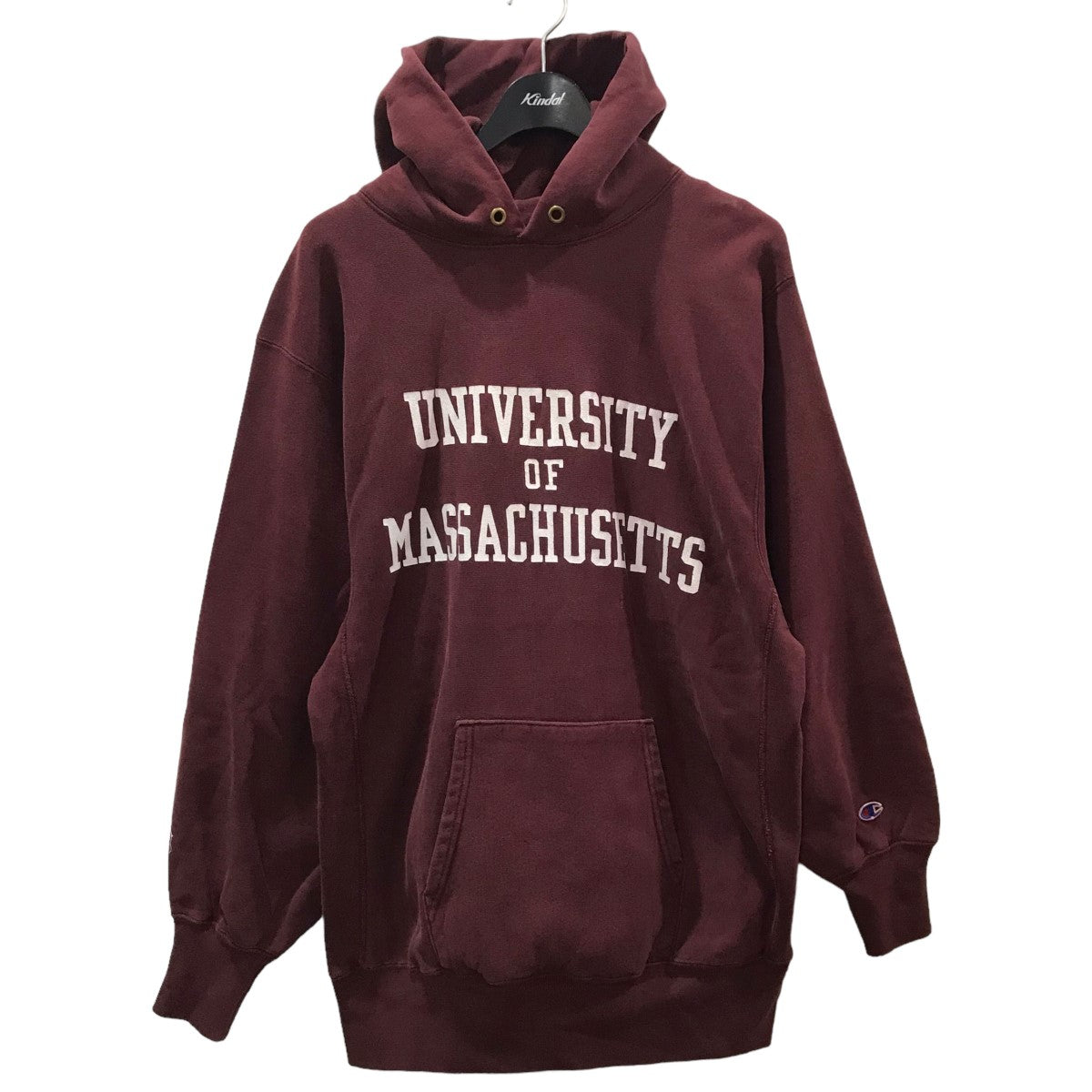 Champion(チャンピオン) 80s プルオーバーカレッジパーカー UNIVERSITY OF MASSACHUSETTS マサチューセッツ大学  REVERSE WEAVE リバースウィーブ ボルドー サイズ XXL｜【公式】カインドオルオンライン ブランド古着・中古通販【kindal】