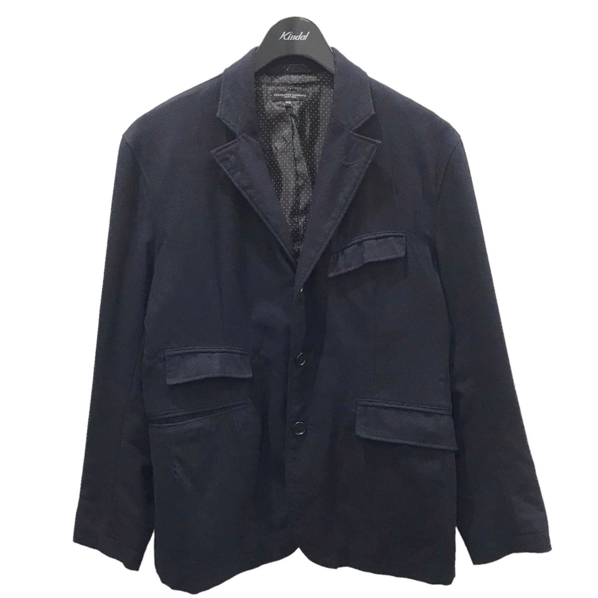 Engineered Garments(エンジニアードガーメンツ) 3Bジャケット Andover Jacket Wool Cashmere  アンドーバージャケット ネイビー サイズ XS｜【公式】カインドオルオンライン ブランド古着・中古通販【kindal】