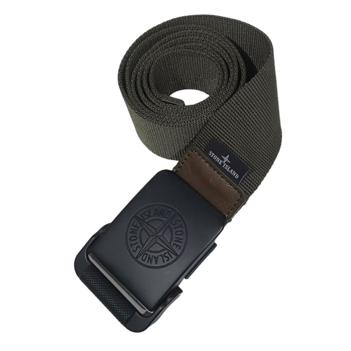 STONE ISLAND(ストーンアイランド) ナイロンテープベルト NYLON TAPE BELT 751594873 751594873 オリーブ  サイズ 90｜【公式】カインドオルオンライン ブランド古着・中古通販【kindal】