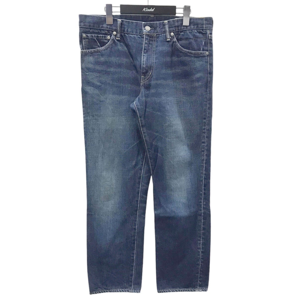 VISVIM(ビズビム) 加工デニムパンツ SOCIAL SCULPTURE DENIM 04D15 ソーシャルスカルプチャーデニム  0118105005034 0118105005034 インディゴ サイズ W34 L30｜【公式】カインドオルオンライン  ブランド古着・中古通販【kindal】