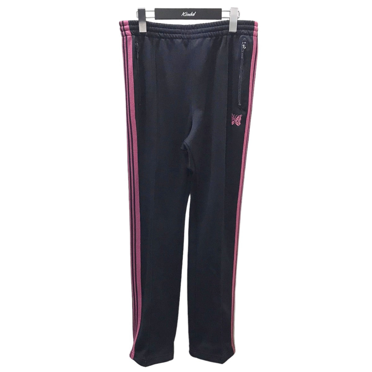 Needles(ニードルス) イージーパンツパンツNarrow Track Pant-Poly Smooth ナロートラックパンツ ポリスムース  GL217 GL217 ネイビー・ピンク サイズ S｜【公式】カインドオルオンライン ブランド古着・中古通販【kindal】