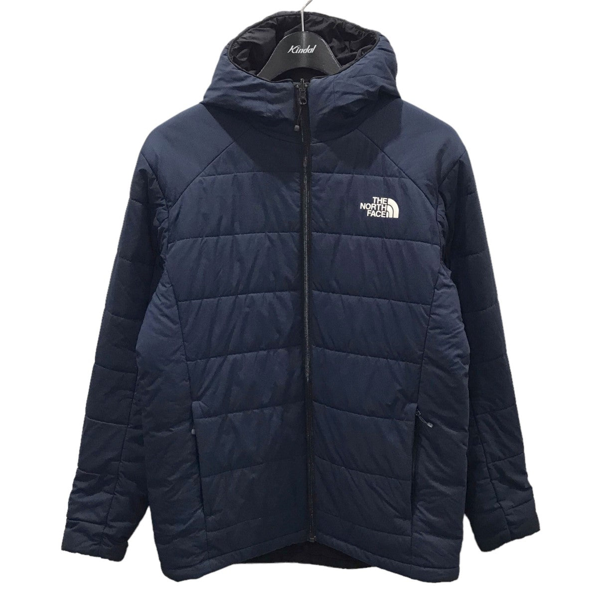 THE NORTH FACE(ザノースフェイス) リバーシブルジップアップ中綿フーディージャケット Reversible Anytime  Insulated Hoodie リバーシブルエニータイムインサレーテッドフーディ NY81979 NY81979 ブラック・ネイビー サイズ ...