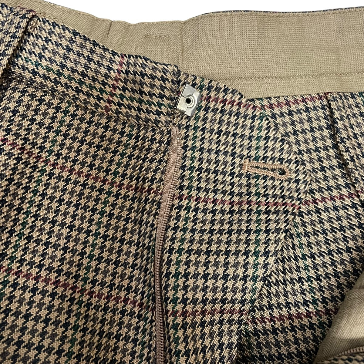 21SSワンプリーツ テーパードパンツパンツ13-23-0128-803