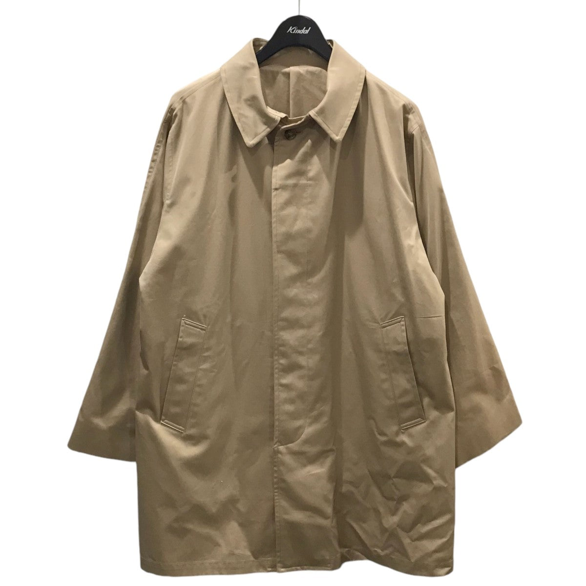 WORKERS(ワーカーズ) ステンカラーコート GABARDINE BAL COLLAR COAT ギャバジン バルカラーコート ベージュ サイズ  38｜【公式】カインドオルオンライン ブランド古着・中古通販【kindal】