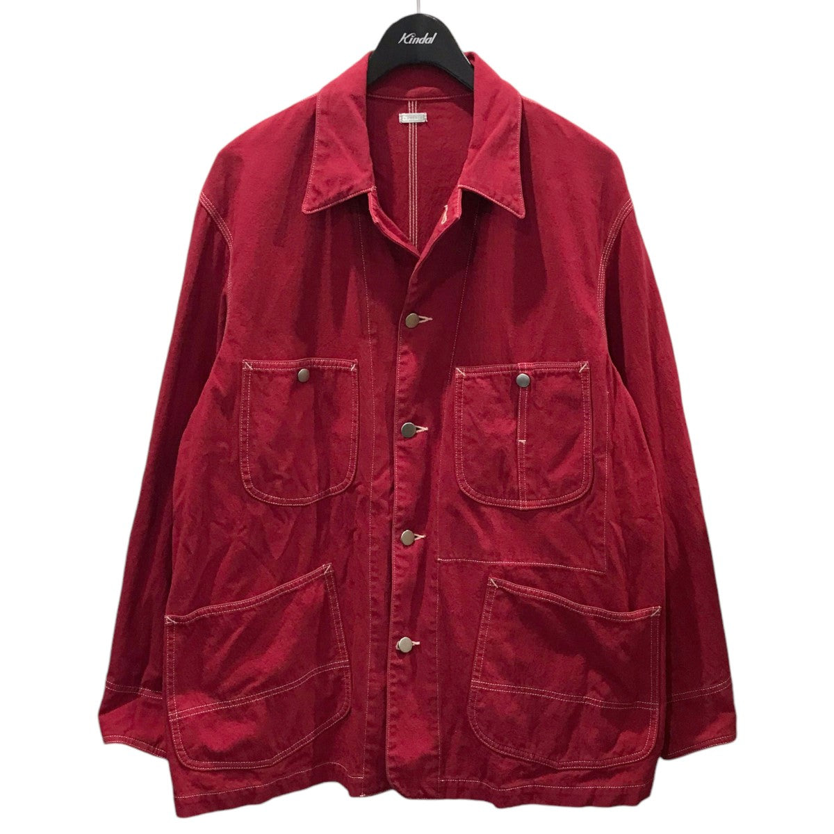 A．PRESSE(アプレッセ) 22SS カバーオールジャケット Coverall Jacket 22SAP-01-05M 22SAP-01-05M  レッド サイズ 1｜【公式】カインドオルオンライン ブランド古着・中古通販【kindal】