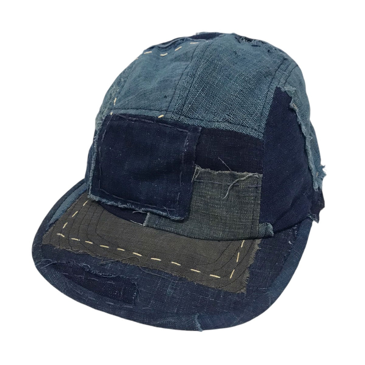 KUON(クオン) ボロ ベースボールキャップ Boro Baseball Cap インディゴ｜【公式】カインドオルオンライン  ブランド古着・中古通販【kindal】