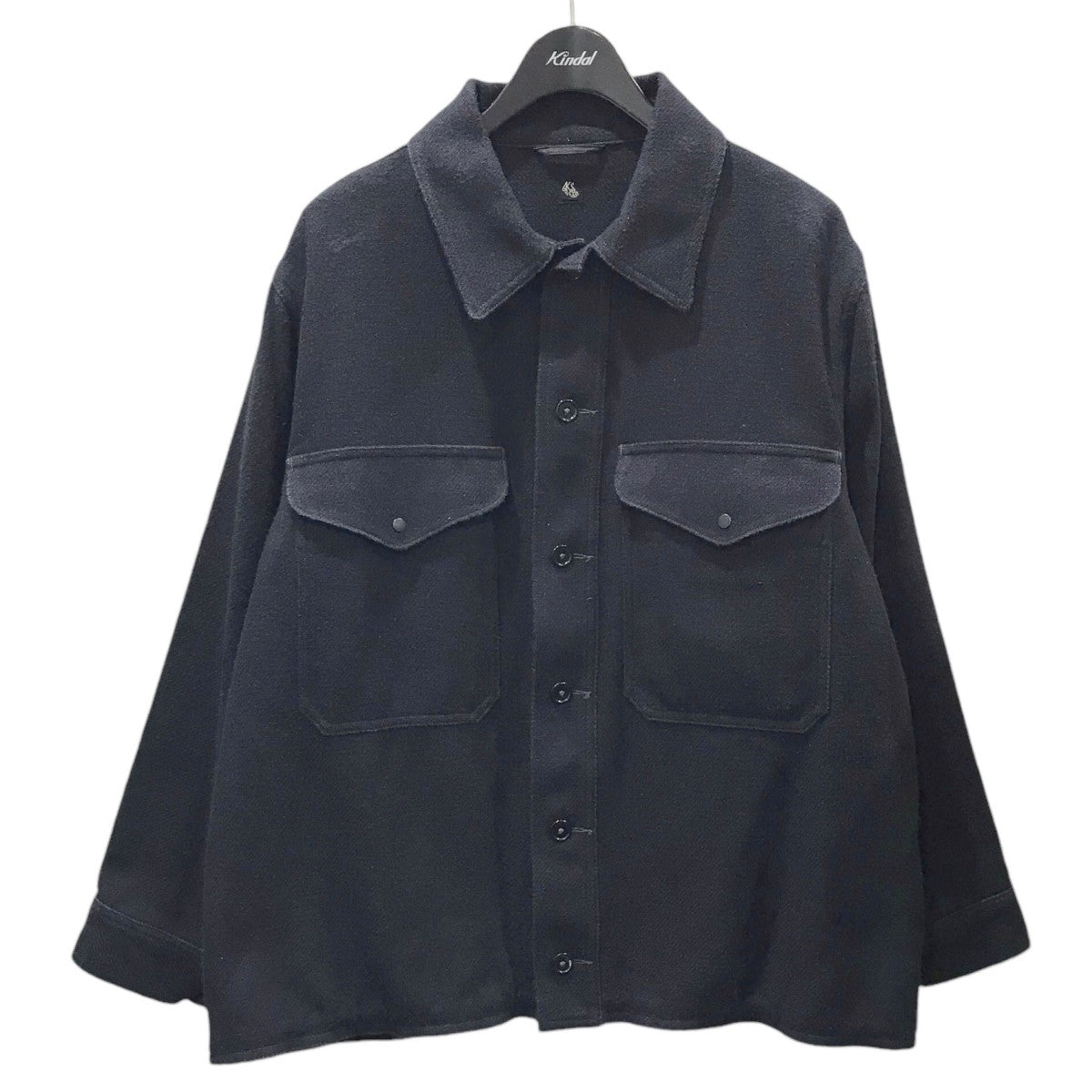 KAPTAIN SUNSHINE(キャプテンサンシャイン) シルクジャケット Cruise Shirt Jacket クルーズシャツジャケット  KS21FJK04 KS21FJK04 ネイビー サイズ 38｜【公式】カインドオルオンライン ブランド古着・中古通販【kindal】