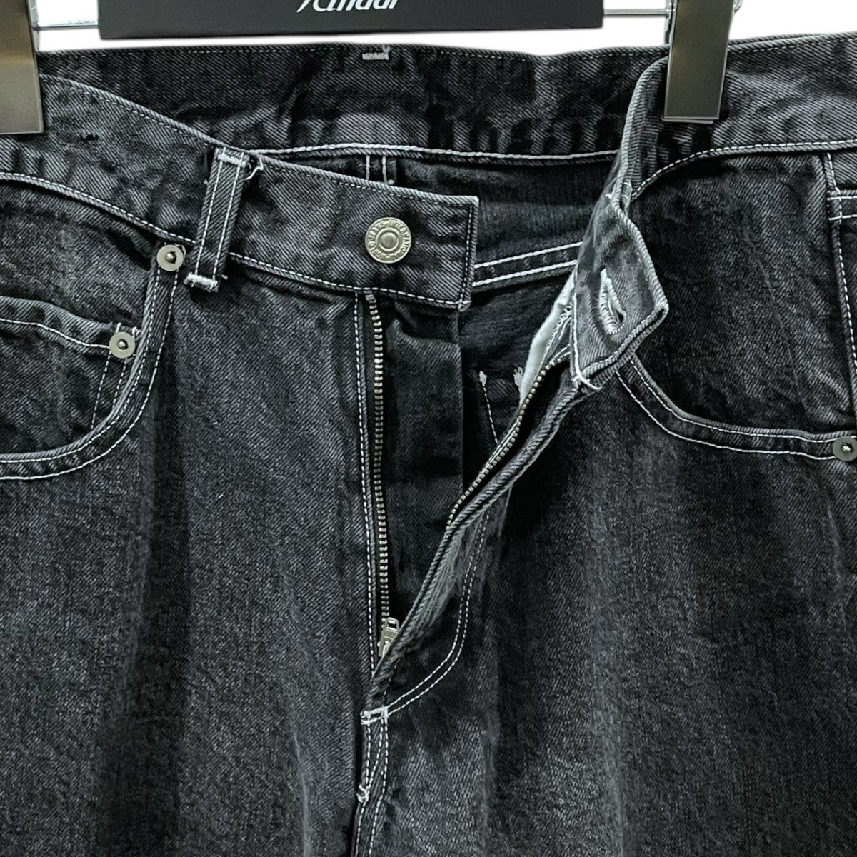 13.5oz USED加工テーパードデニムパンツ 8014-246-0030