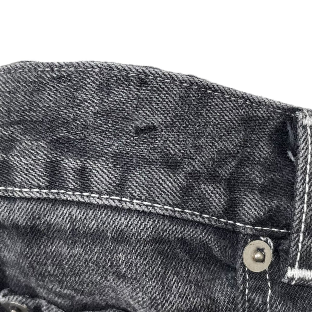 13.5oz USED加工テーパードデニムパンツ 8014-246-0030