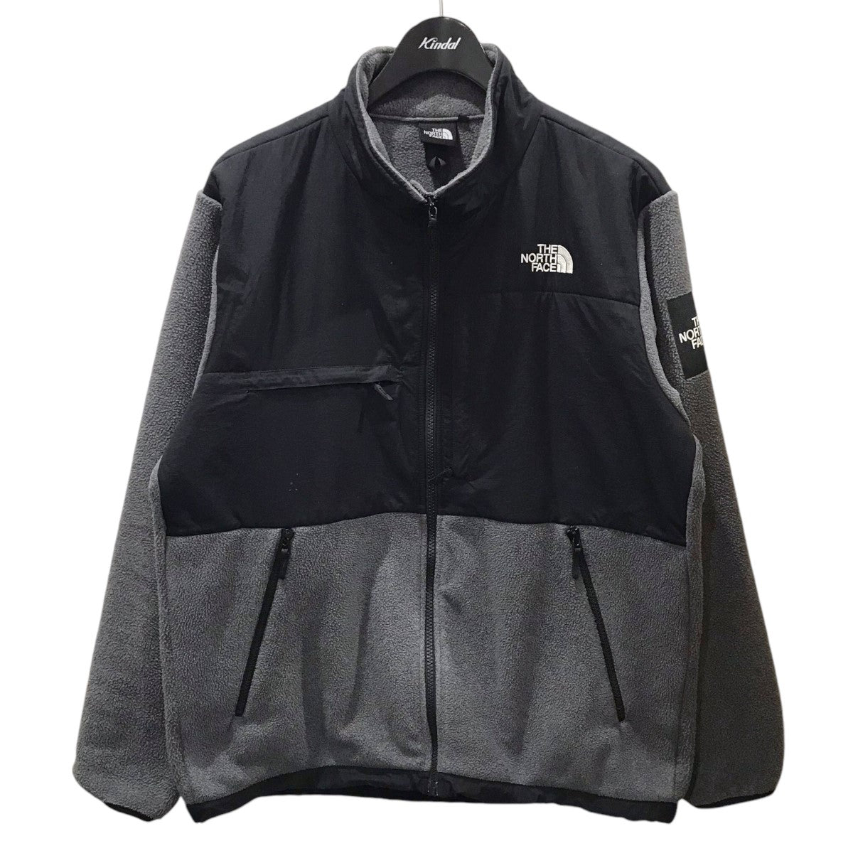 THE NORTH FACE(ザノースフェイス) ジップアップフリースジャケット Denali Jacket デナリジャケット NA71951  NA71951 ブラック・グレー サイズ L｜【公式】カインドオルオンライン ブランド古着・中古通販【kindal】