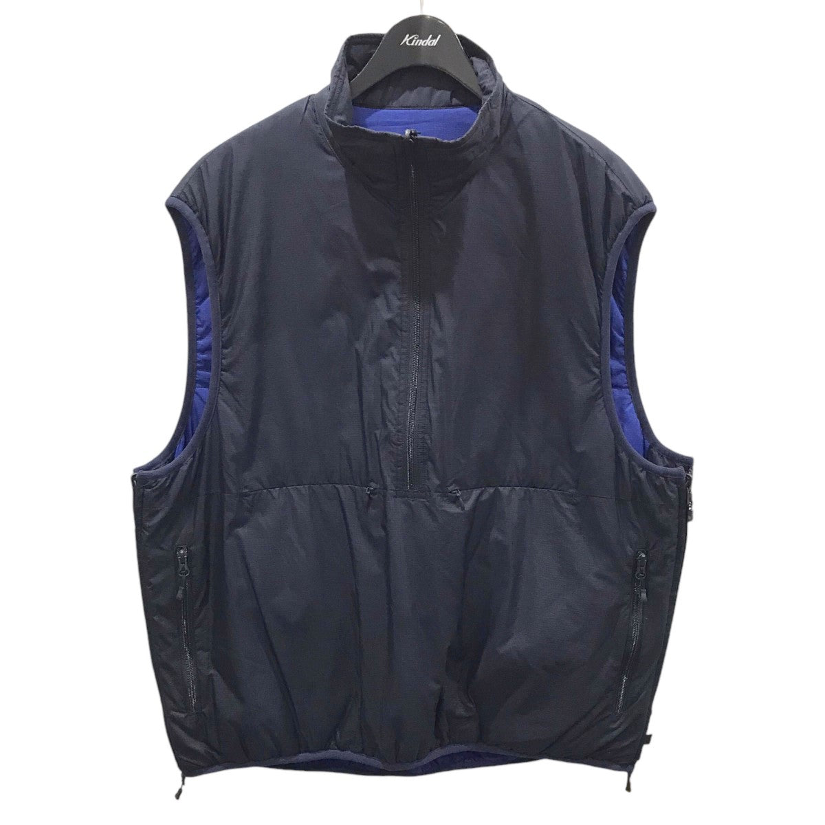 DAIWA PIER39(ダイワピア39) リバーシブルプルオーバー中綿ベスト TECH REVERSIBLE PULLOVER PUFF VEST  テックリバーシブルプルオーバーパフベスト BJ-21022W BJ-21022W ネイビー・ブルー サイズ M｜【公式】カインドオルオンライン  ブランド古着・中古通販【kindal】