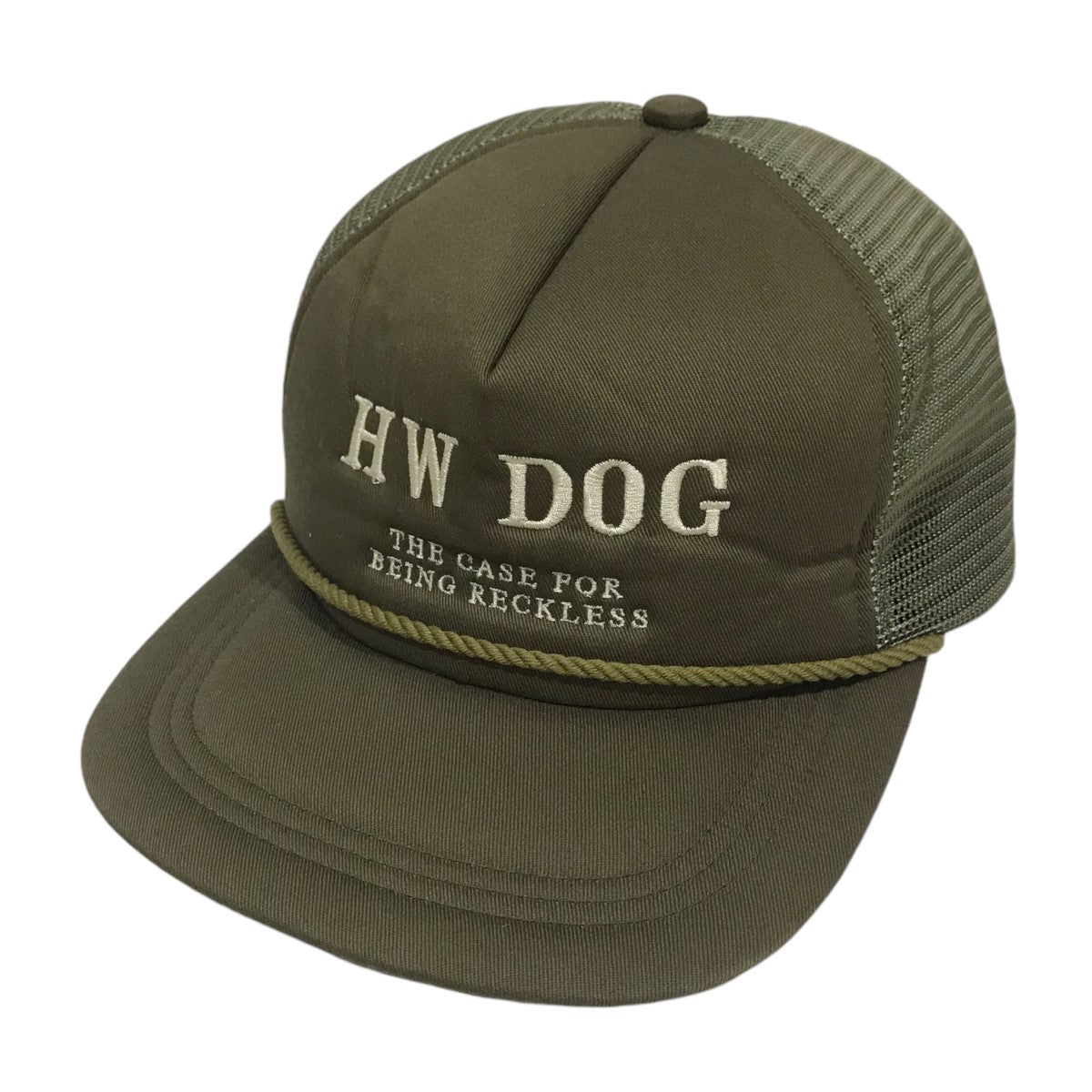 THE H．W．DOG＆CO．(ザエイチダブリュードッグアンドコー) 22SS メッシュキャップ MESH CAP D-00683 D-00683  カーキ サイズ フリーサイズ｜【公式】カインドオルオンライン ブランド古着・中古通販【kindal】