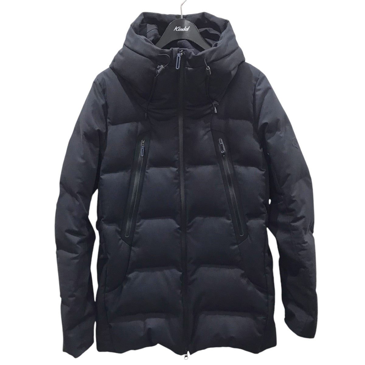 Descente ALLTERRAIN(デサントオルテライン) ダウンジャケット MOUNTAINEER HALF COAT マウンテニアハーフコート  Mizusawa Down 水沢ダウン DAMMGK36U DAMMGK36U ネイビー サイズ L｜【公式】カインドオルオンライン ...