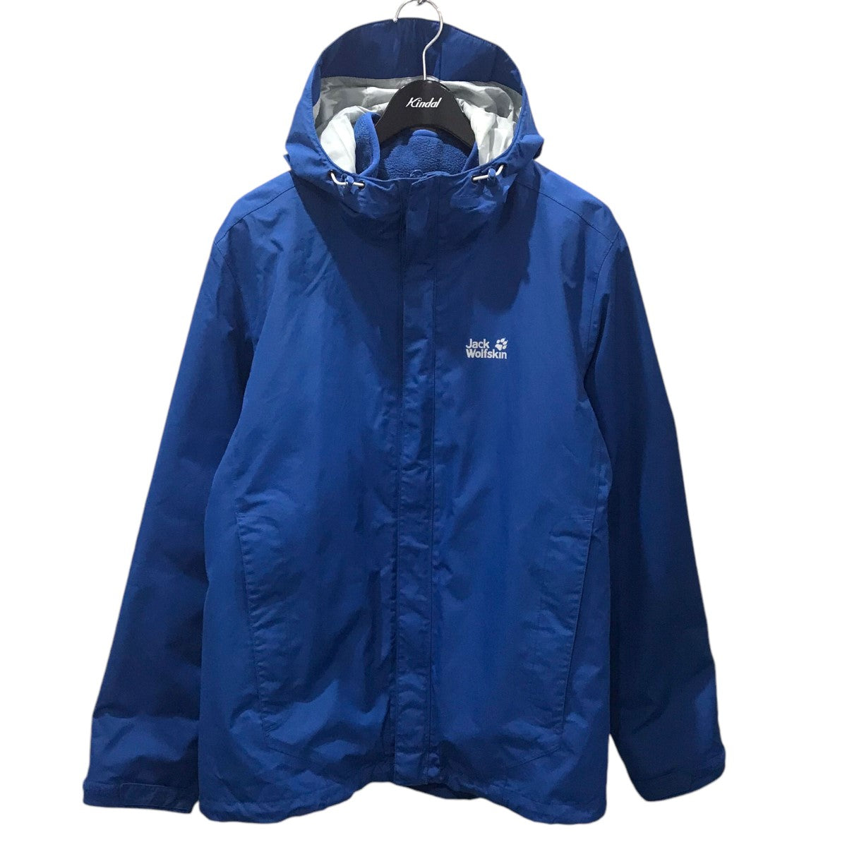 Jack Wolfskin(ジャックウルフスキン) フリースライナー付き マウンテンパーカー NANUK200 ナヌーク200 14EB000876  14EB000876 ブルー サイズ XL｜【公式】カインドオルオンライン ブランド古着・中古通販【kindal】