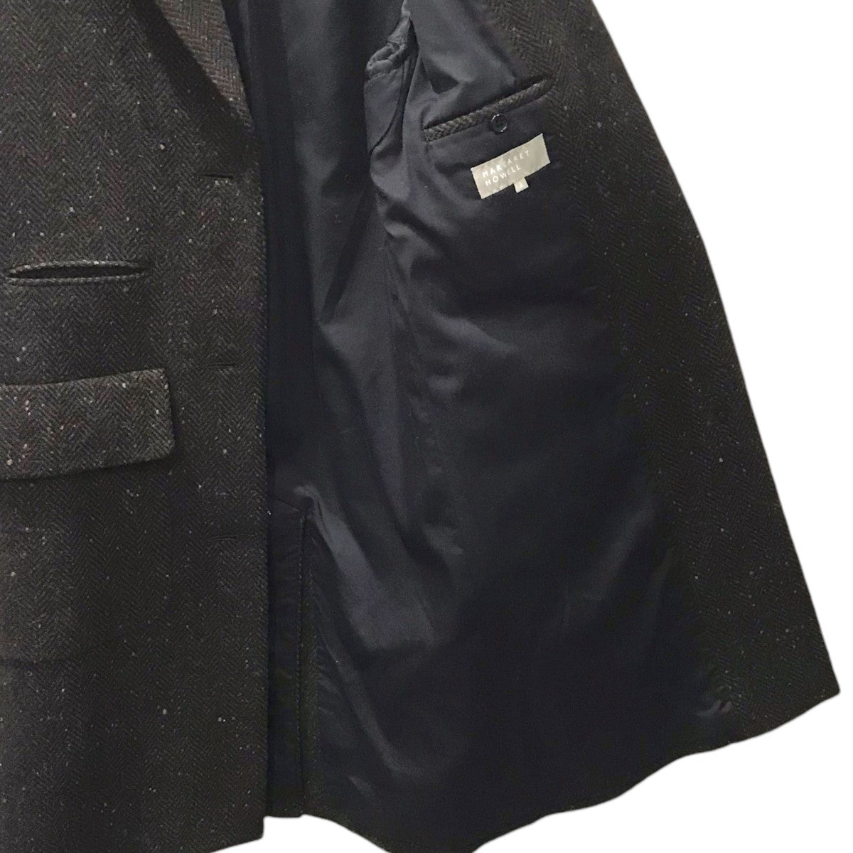 19AW ヘリンボーンチェスターコート 578-9212005