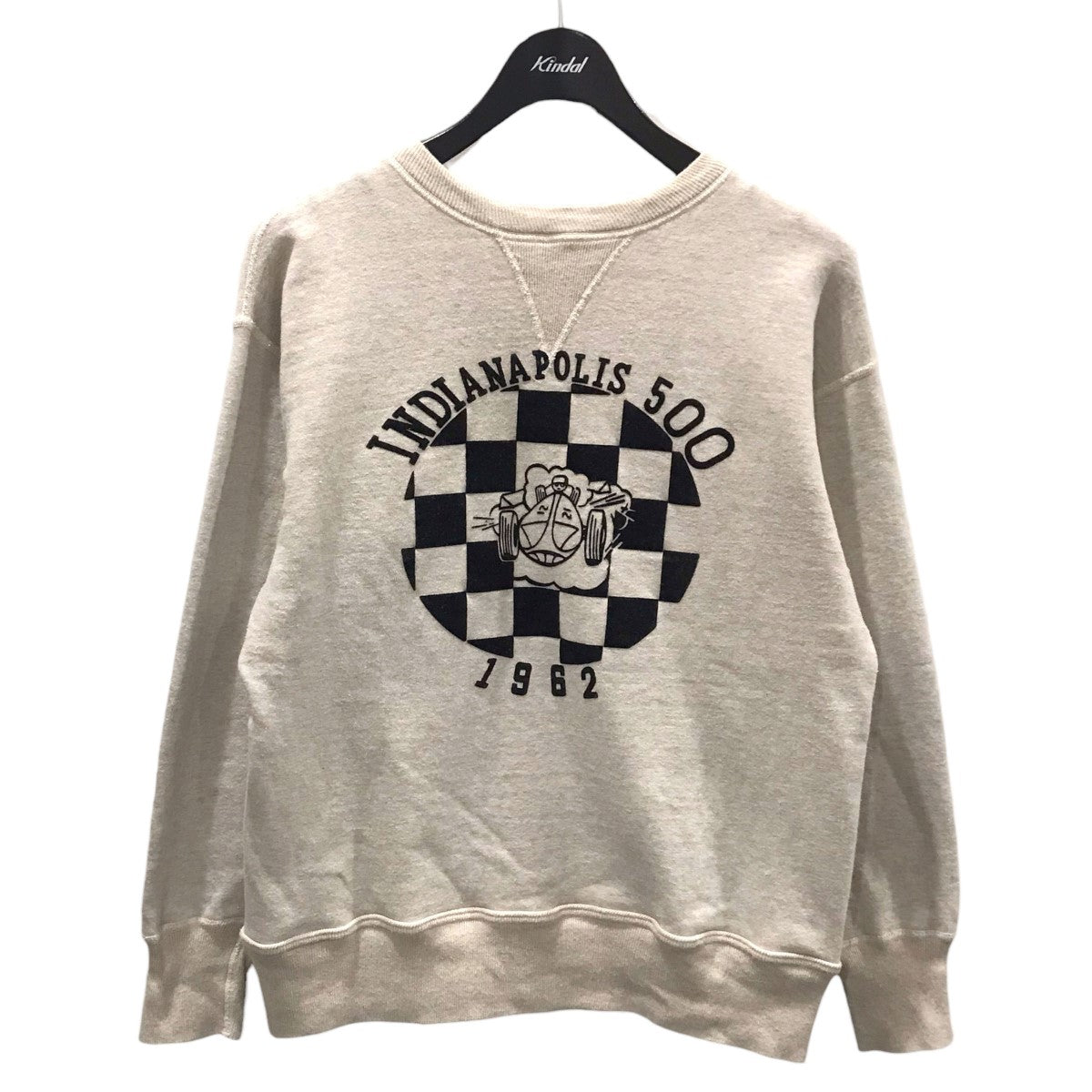 あいさくウエアハウス　グレー クルーネック スウェット サイズ40 WAREHOUSE(ウエアハウス) スウェットトレーナー INDIANAPOLIS