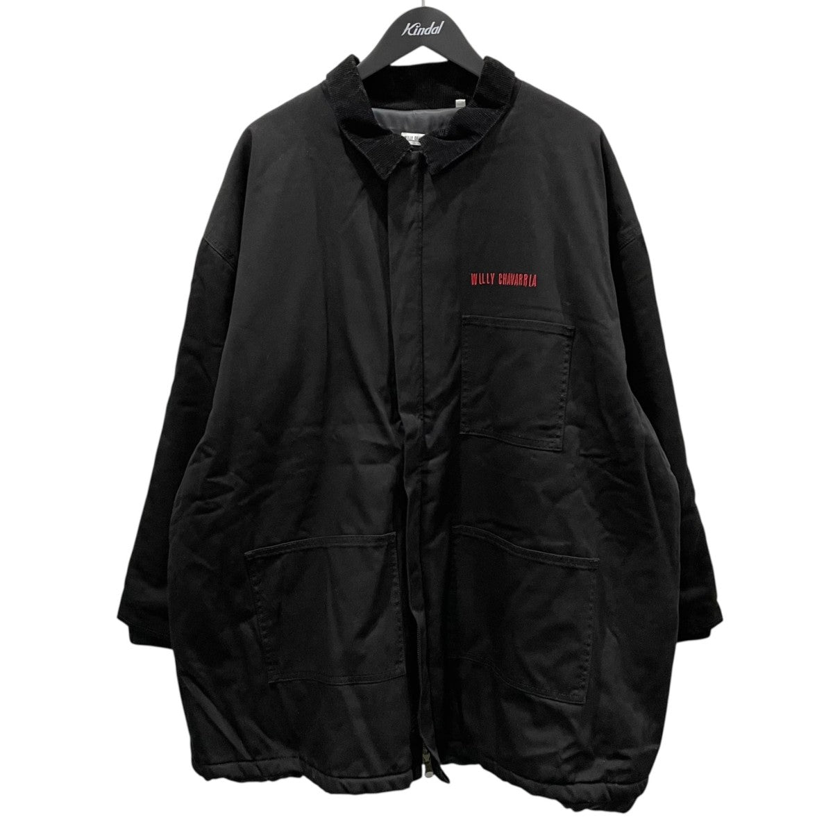 WILLY CHAVARRIA(ウィリーチャバリア) 襟コーデュロイビッグシルエット