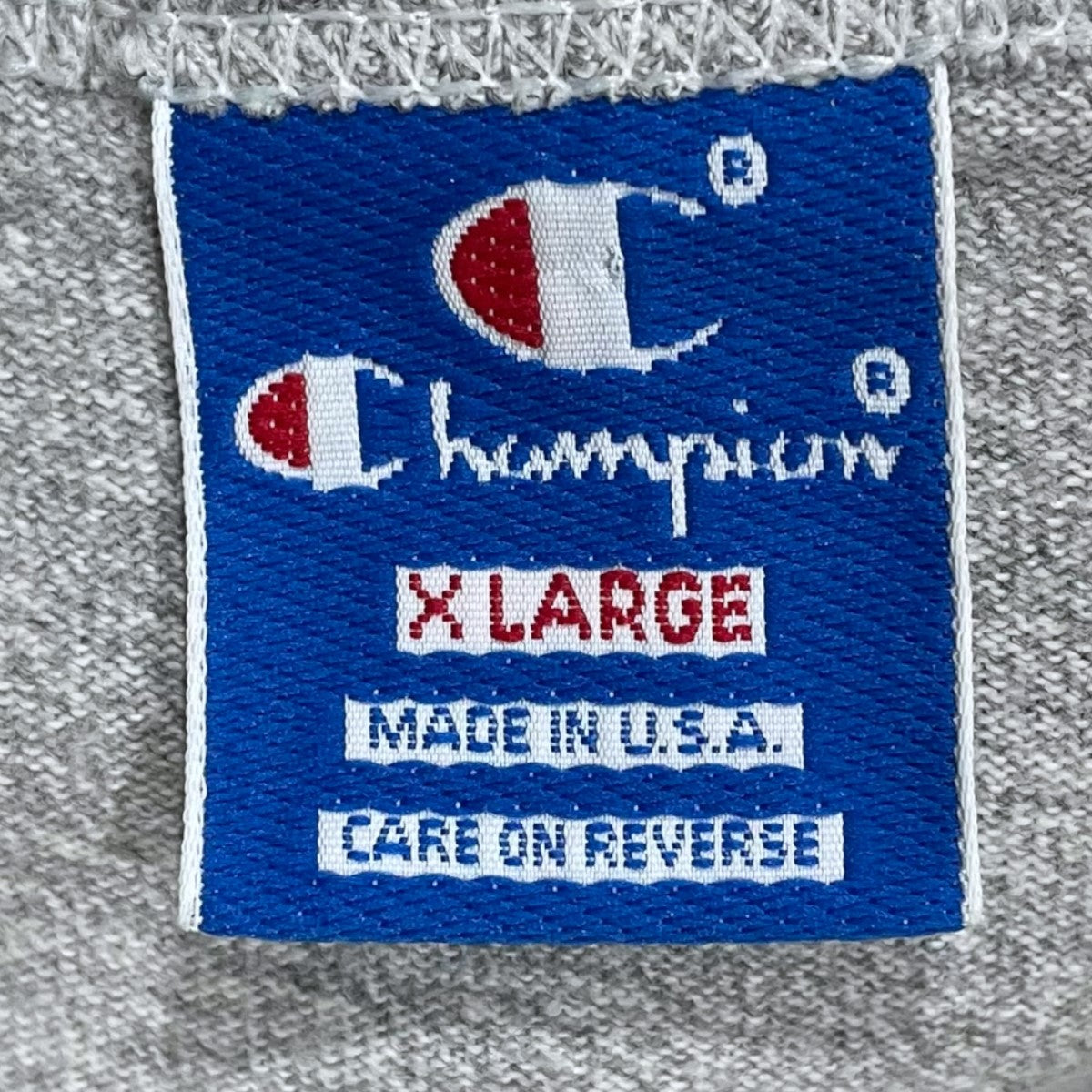 Champion 80s カレッジTシャツ 青刺繍タグ中期 USA製 MICHIGAN ミシガン大学 古着・中古-6枚目のアイテム画像