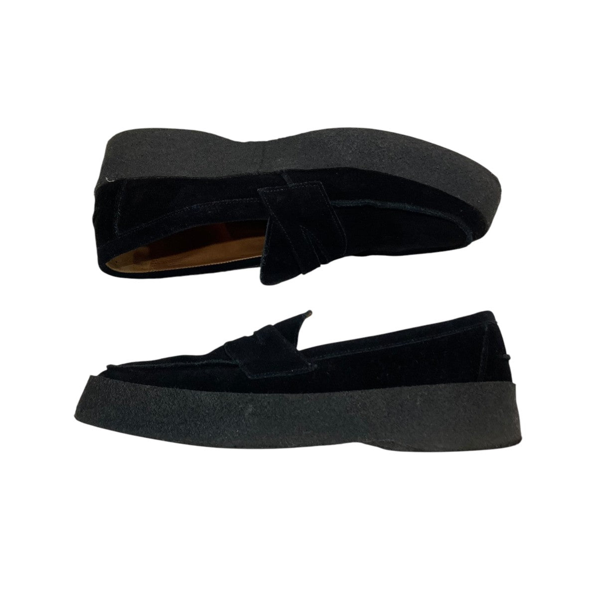 SANDERS×URBAN RESEARCH DOORS Mudguard Butt Seam Loaferローファー2109BS 古着・中古-4枚目のアイテム画像