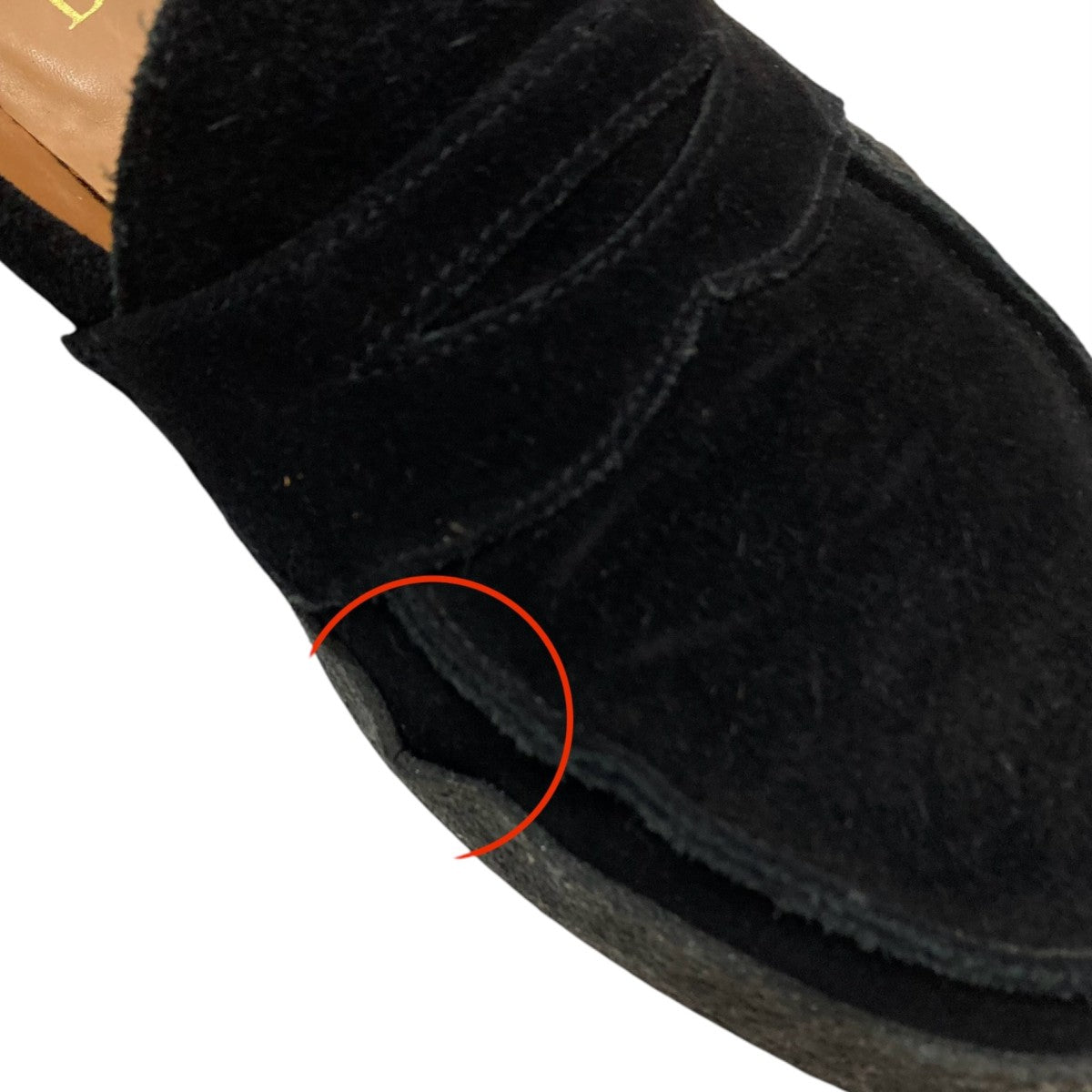 SANDERS×URBAN RESEARCH DOORS Mudguard Butt Seam Loaferローファー2109BS 古着・中古-7枚目のアイテム画像
