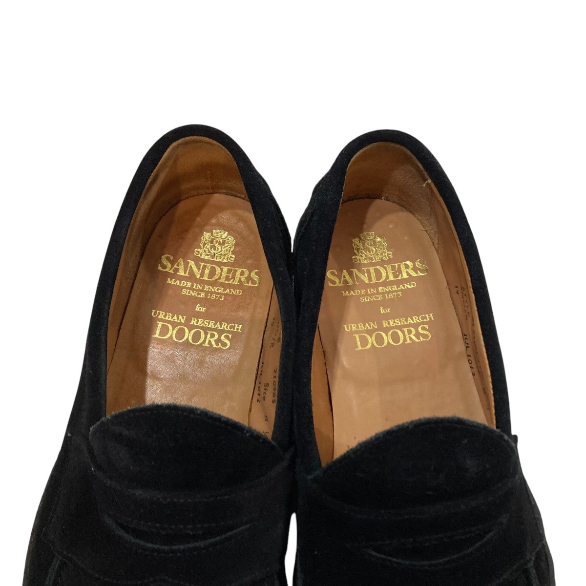 SANDERS×URBAN RESEARCH DOORS Mudguard Butt Seam Loaferローファー2109BS 古着・中古-8枚目のアイテム画像