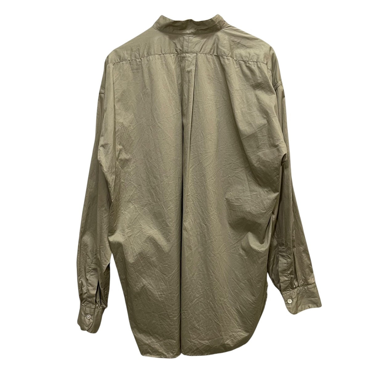 PORT BY ARK Stand collar ShirtノーカラーシャツPO11-SH002 古着・中古-2枚目のアイテム画像