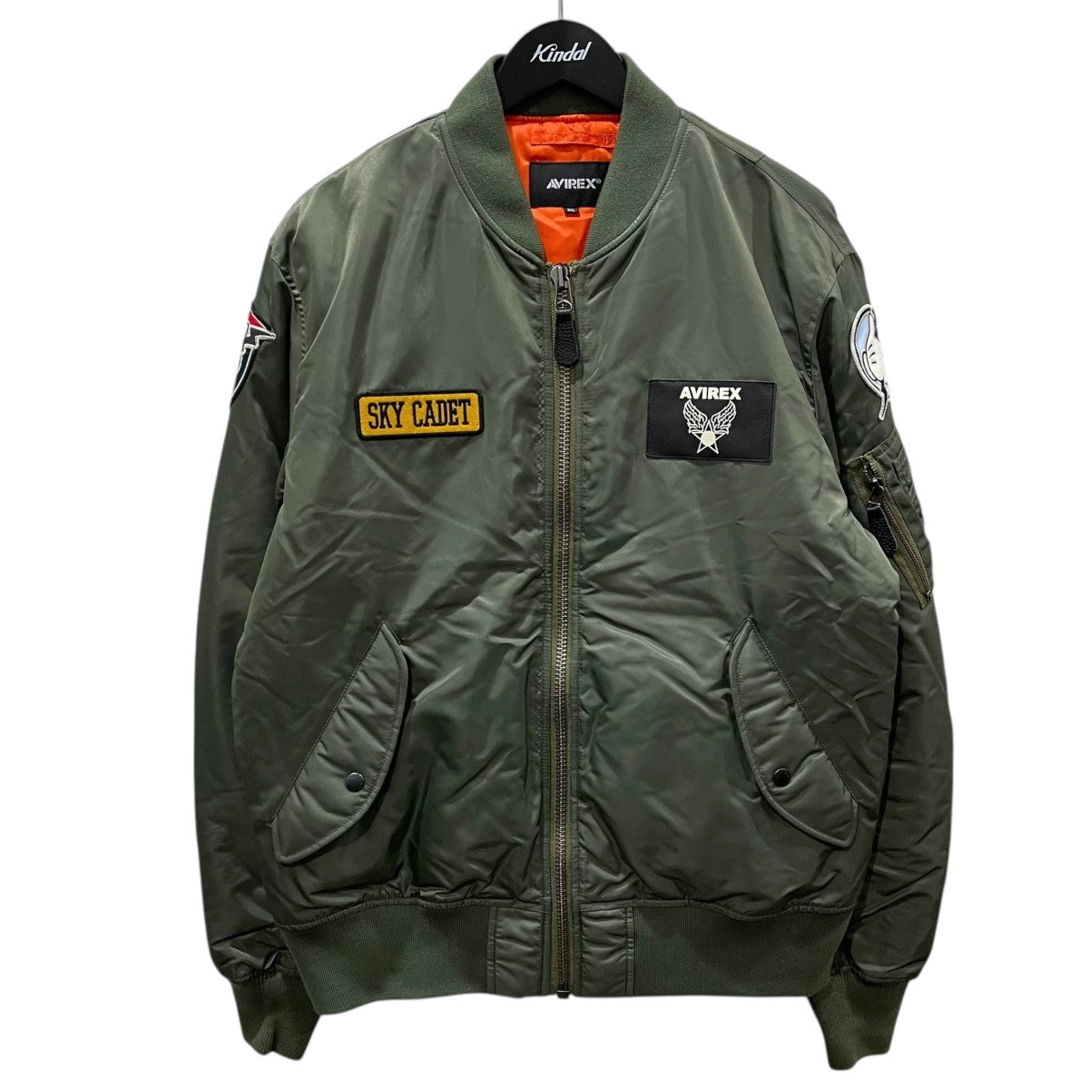 AVIREX×Disney MA-1ジャケット FLIGHT JACKET フライトジャケット 783