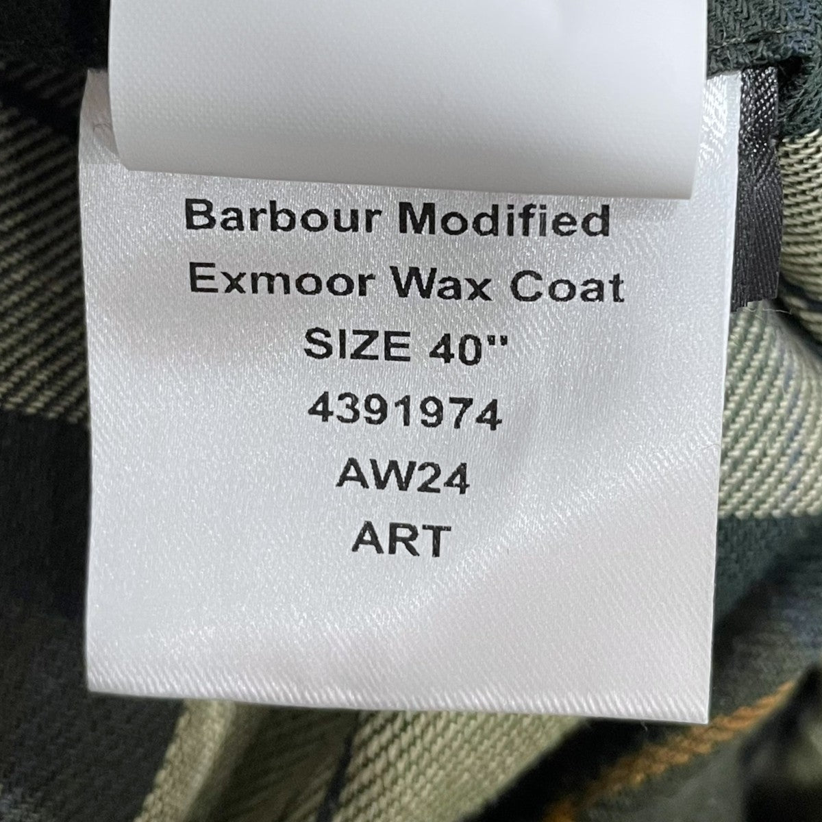 オイルドロングコート EXMOOR エクスモア 242MWX2344