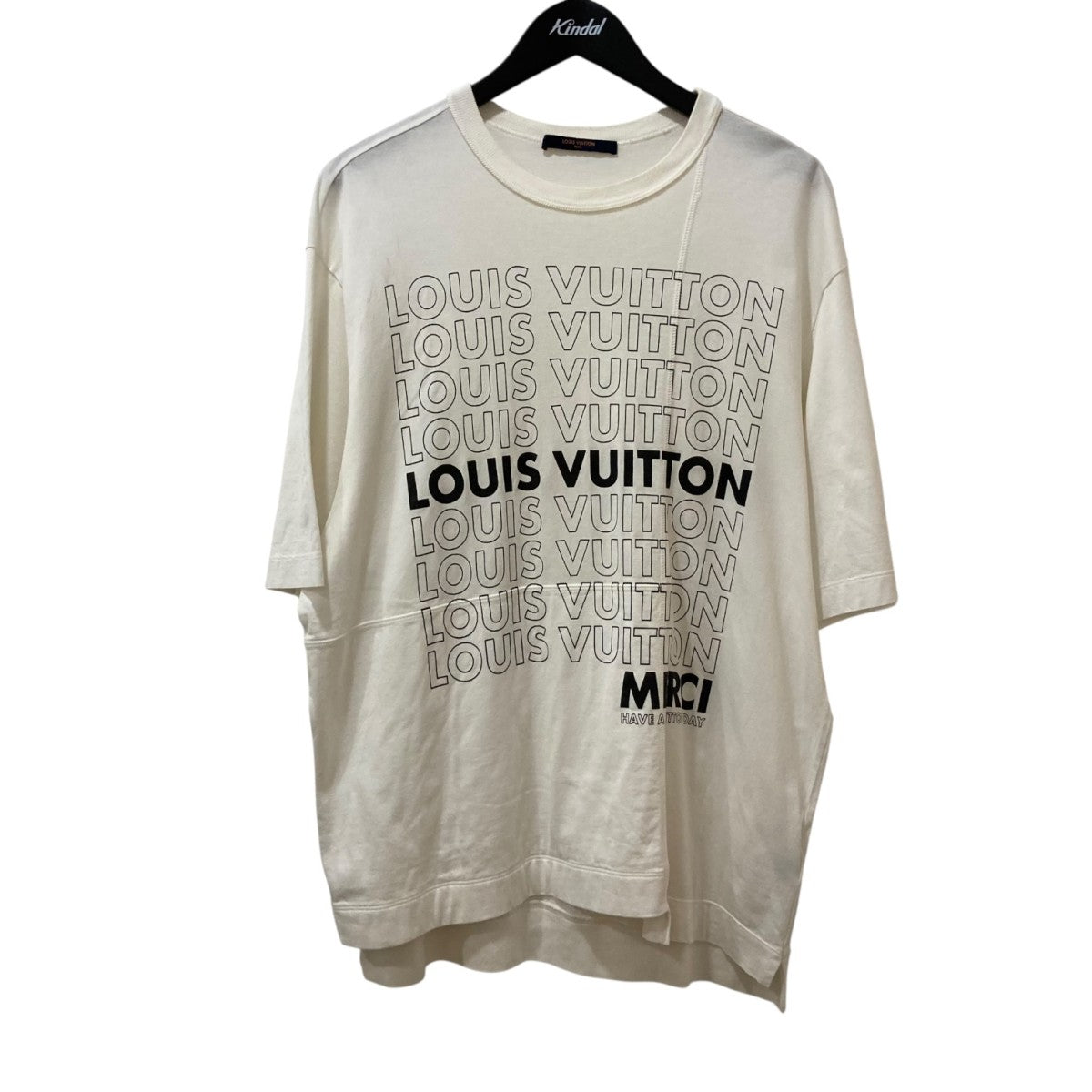 LOUIS VUITTON(ルイヴィトン) クルーネック ロゴプリントTシャツ