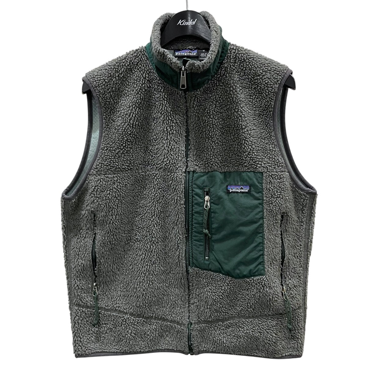 Patagonia(パタゴニア) ジップアップフリースベスト グレー