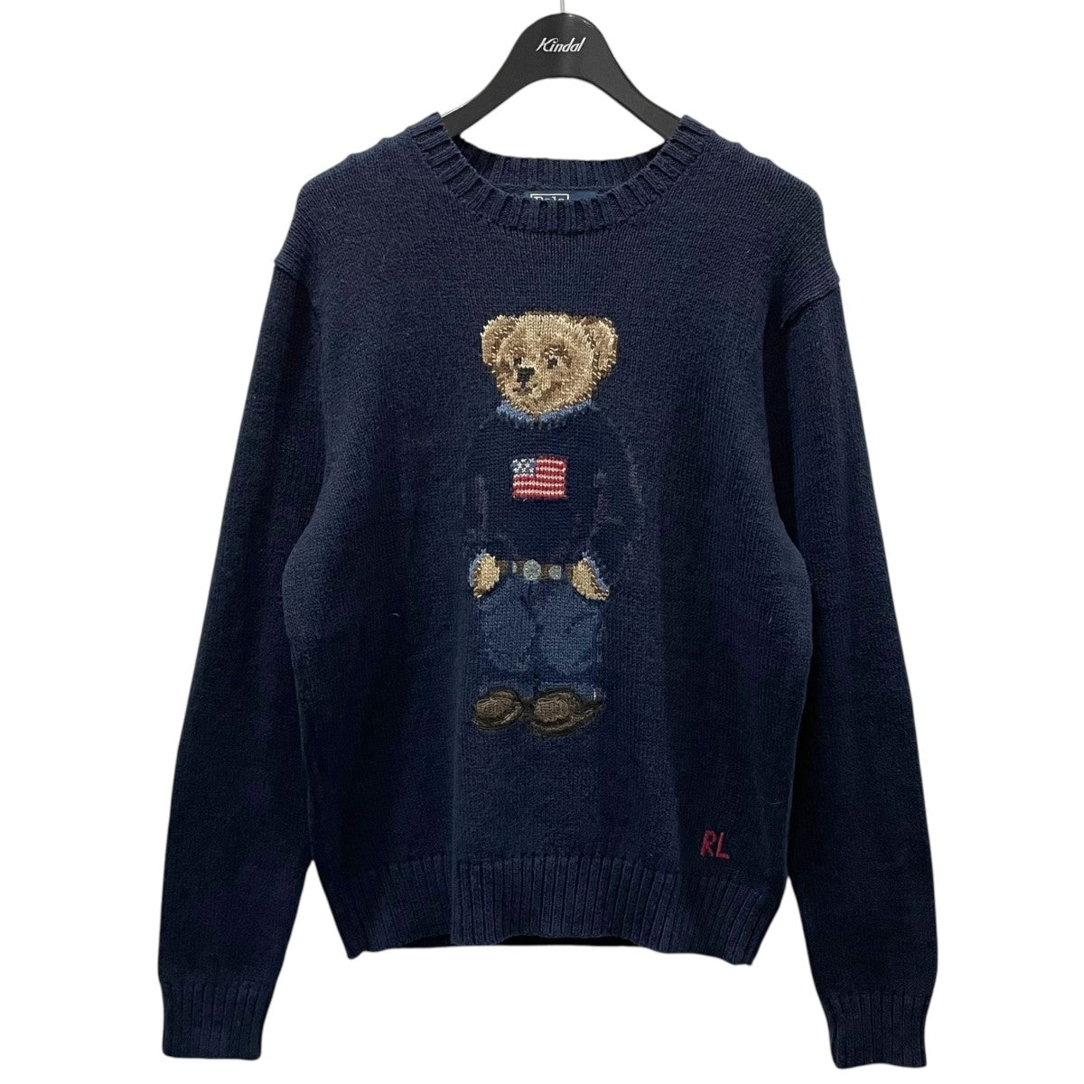ラルフローレン　毛１００％　ニット　セーター　ブラック　ポロベア　美品 楽天市場】ポロラルフローレン ベア セーター（レディース