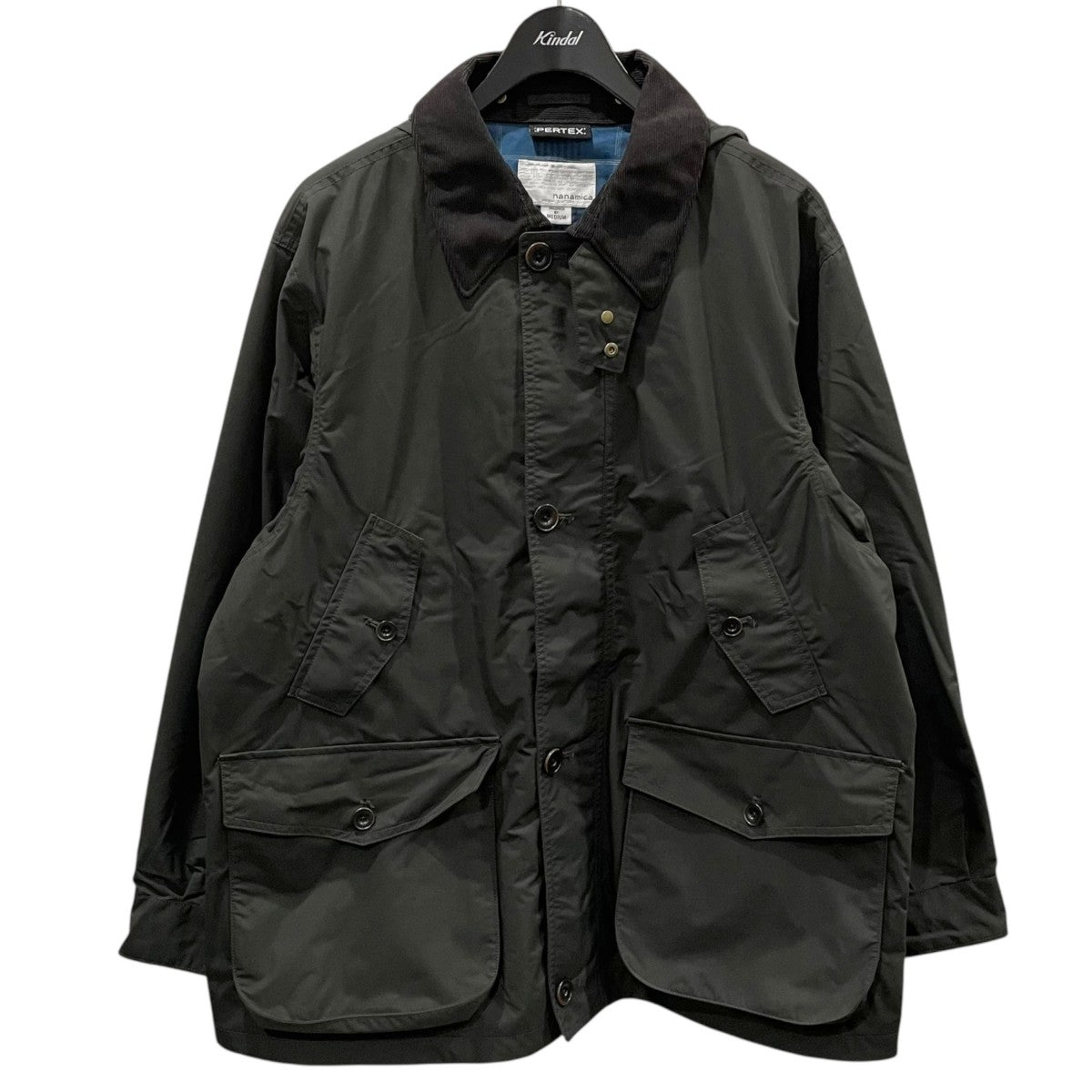 美品★nanamicaナナミカ★アウター(ジャケット)XS←オーバーサイズ nanamica(ナナミカ) フーデッドジャケット 2L PERTEX UNLIMITED