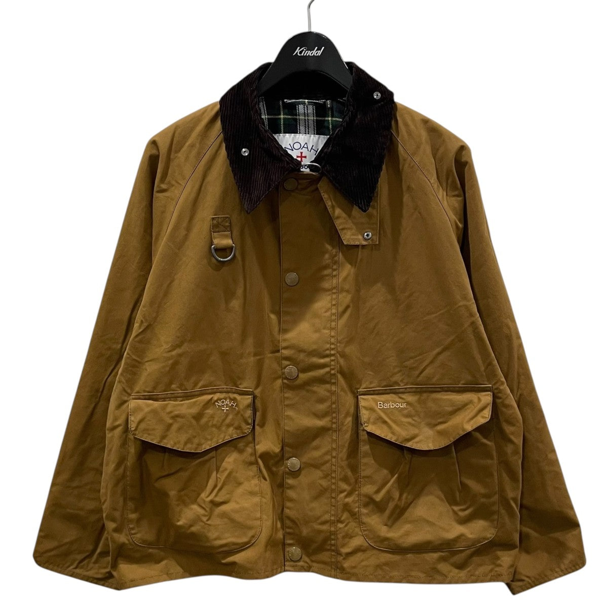 美品 Barbour × NOAH Wanding ノンワックス ブラウン L Barbour × NOAH》Wading ノンワックス ブルゾン｜ノンワックス