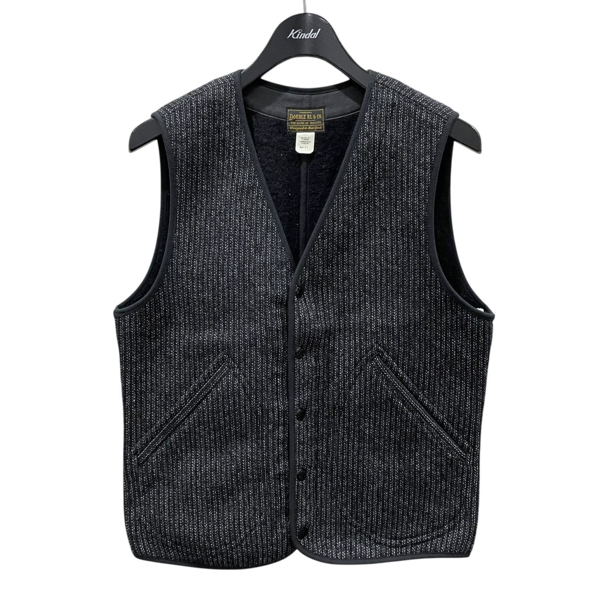 RRL(ダブルアールエル) ウールコットンベスト 782943874001