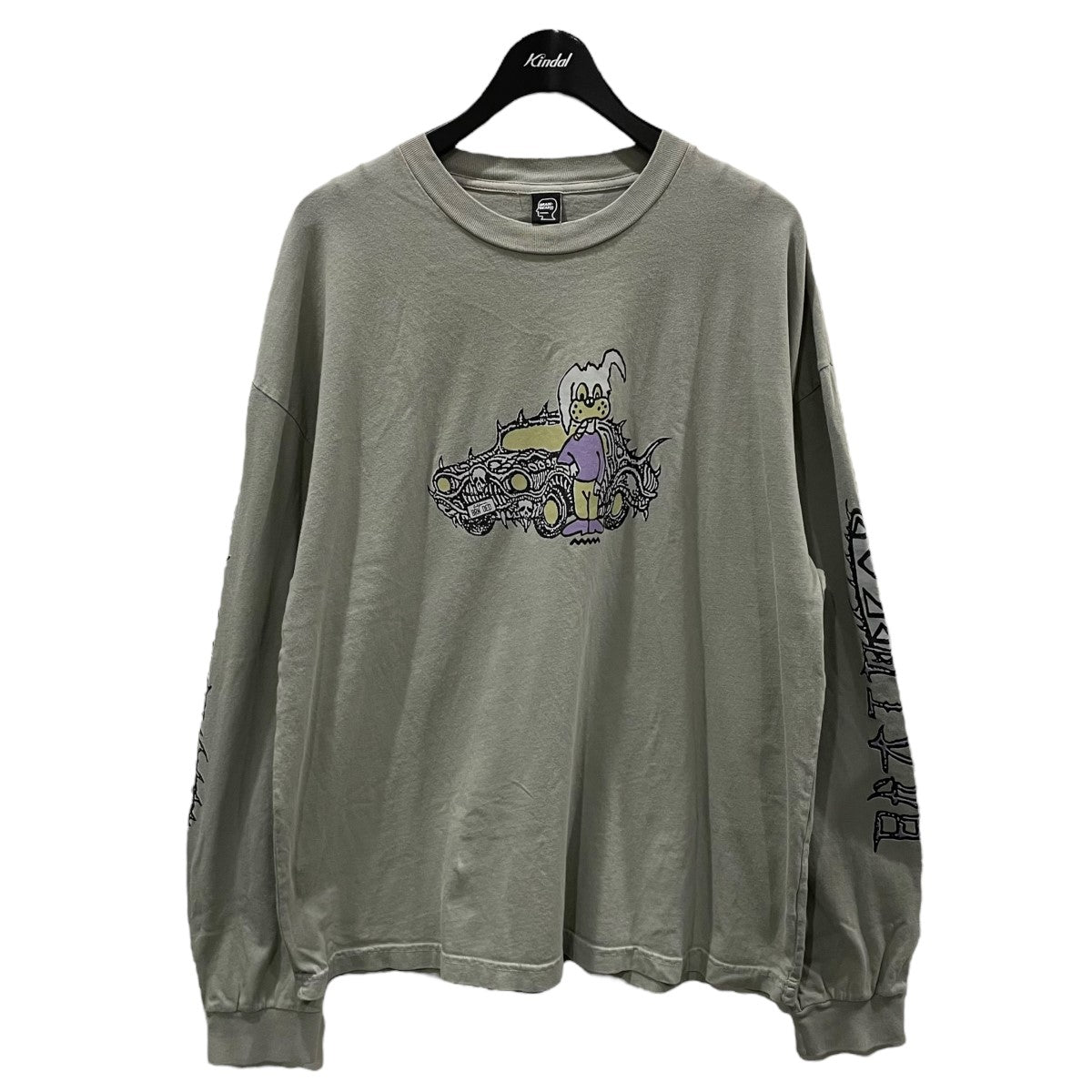 プリントカットソー Bio Dog Long Sleeve T-Shirt バイオドッグロングスリーブティーシャツ