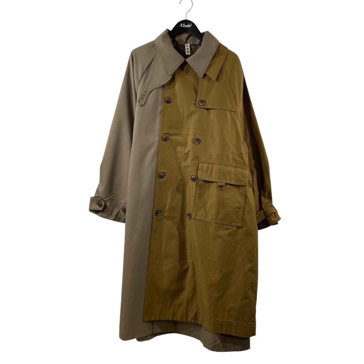 kooi 23aw コート KOOI(コーイ) ドッキングステンカラーコート23KO-AW13 23KO-AW13