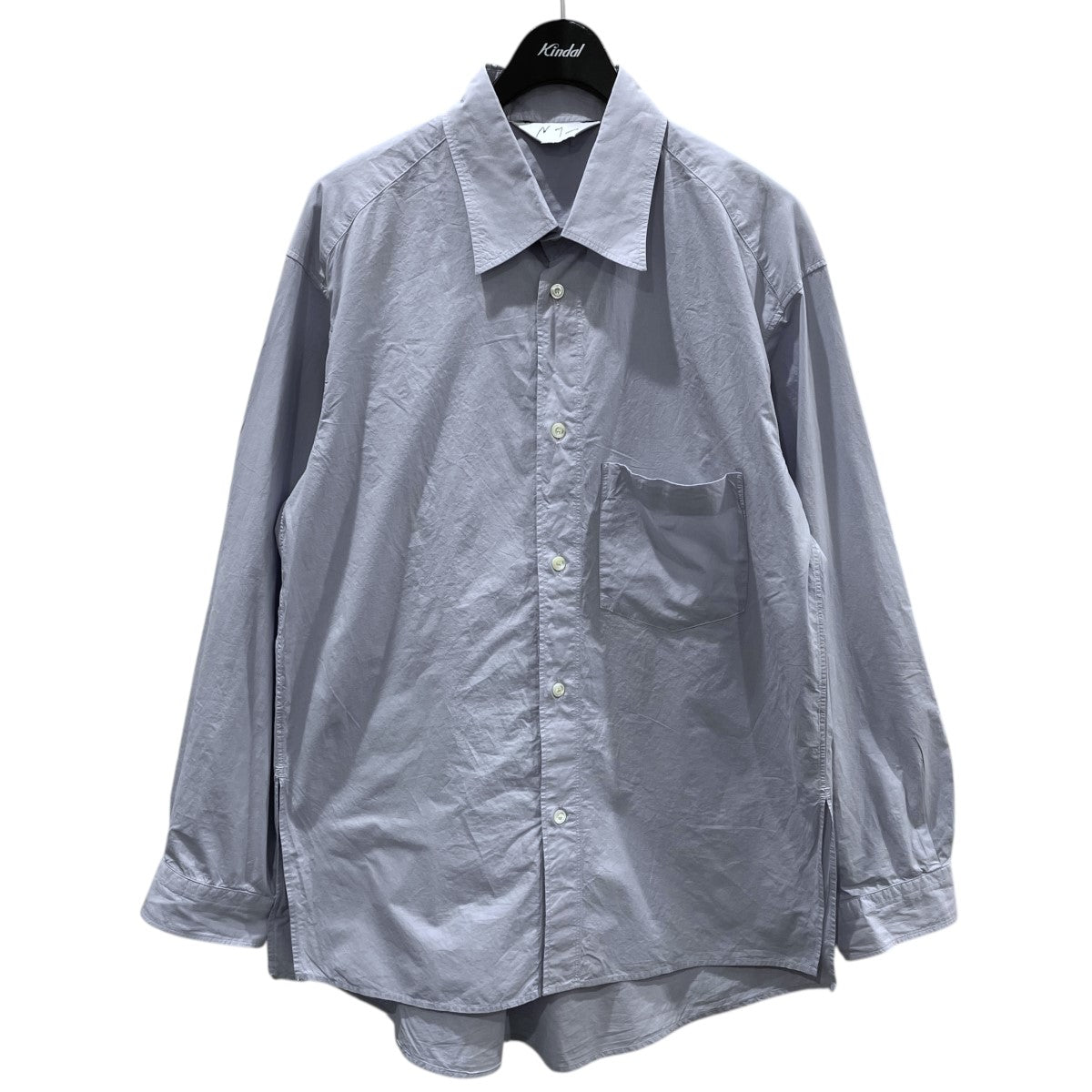 ANCELLM マーブリング 長袖 Tシャツ タイダイ 限定 パンツ シャツ ANCELLM(アンセルム) 長袖シャツ DYED SHRINK OVER SHIRT ダイ