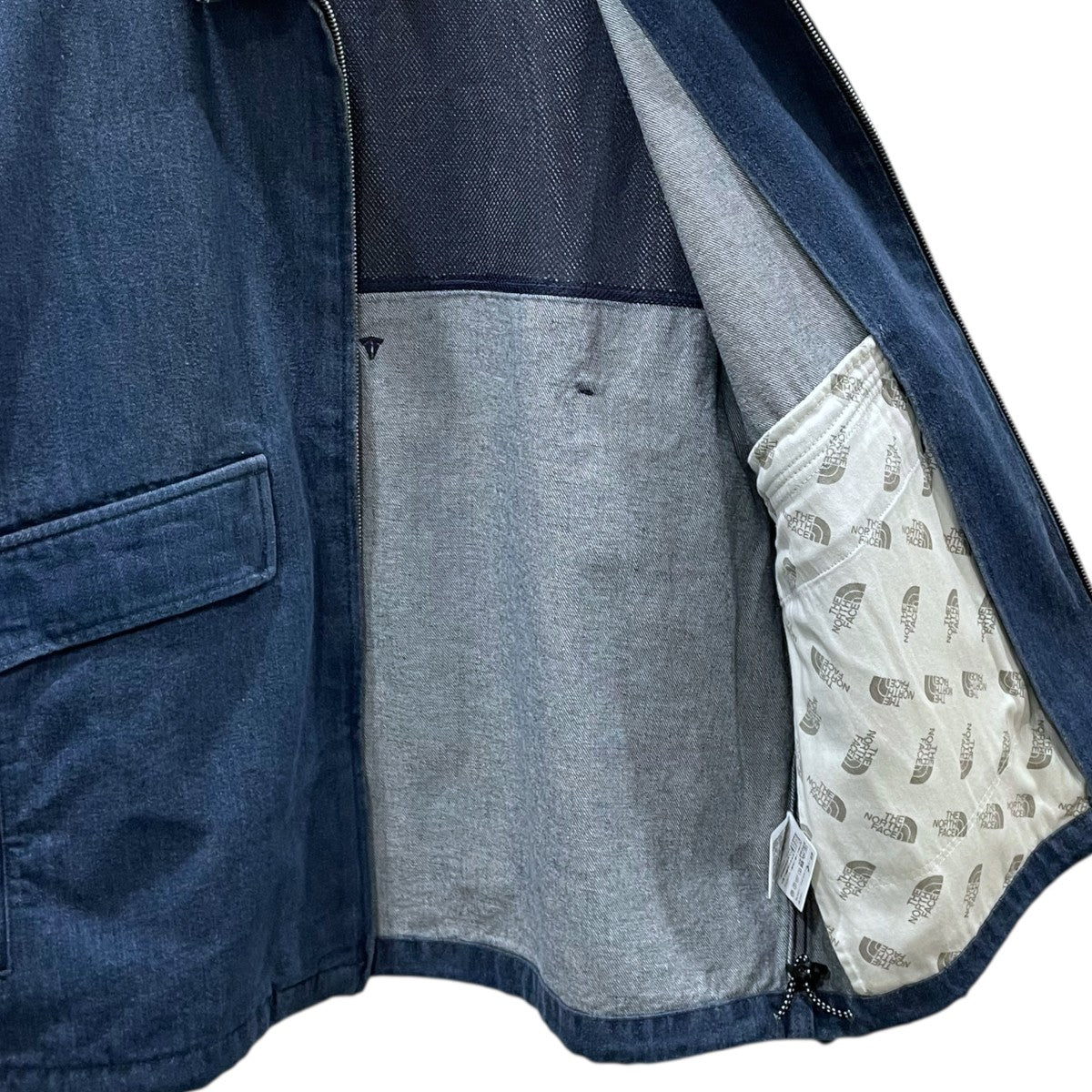 THE NORTHFACE PURPLELABEL デニムジップアップジャケット Denim Field Jacket デニムフィールドジャケット NP2106N 古着・中古-4枚目のアイテム画像