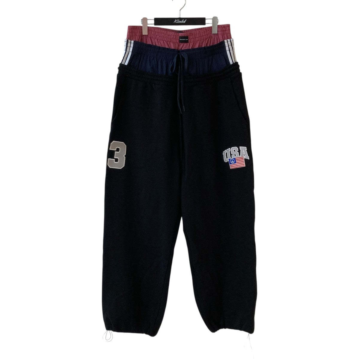 PROJECT G／R(プロジェクト ジーアール) 3 layered sweat pants