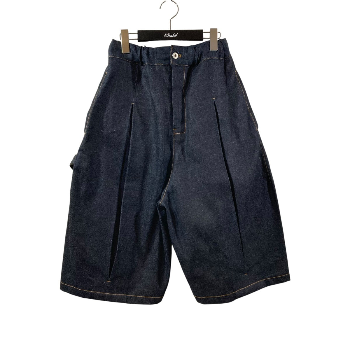 パンツ sage nation box pleats shorts SAGE NATION Beige Box Pleat Shorts SAGE NATION