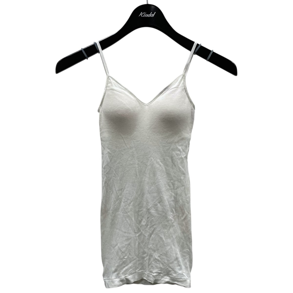 Souple Luz スーピマオーガニックコットンフライス ブラパットキャミソール SOG-TO-076 古着・中古-1枚目のアイテム画像