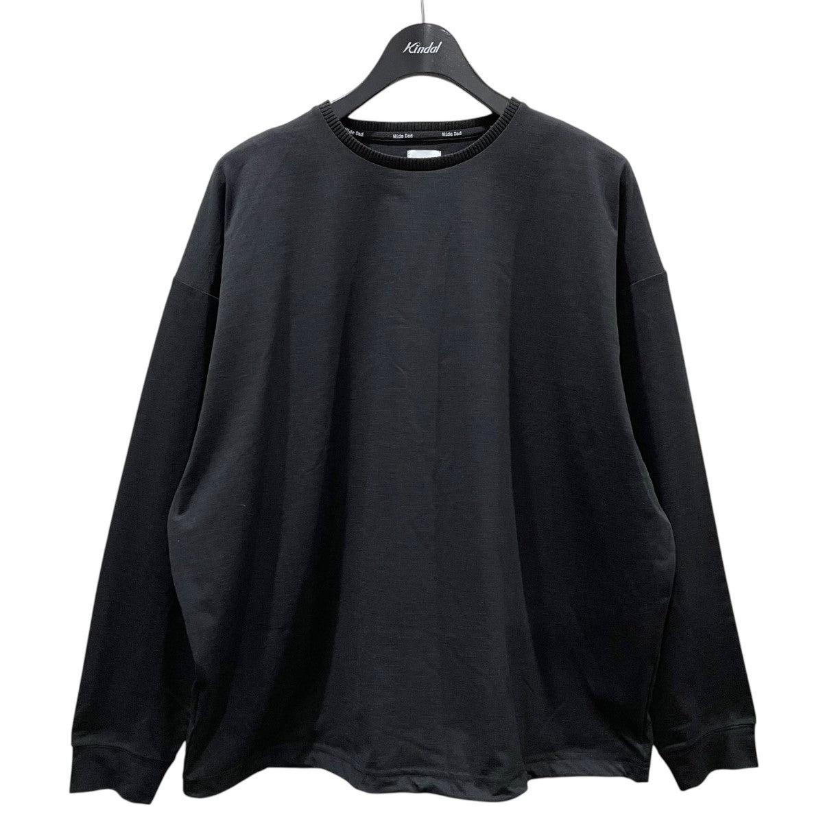 茶々 Wide Dad(ワイドダッド) 25SS 裾ドローコード長袖カットソー