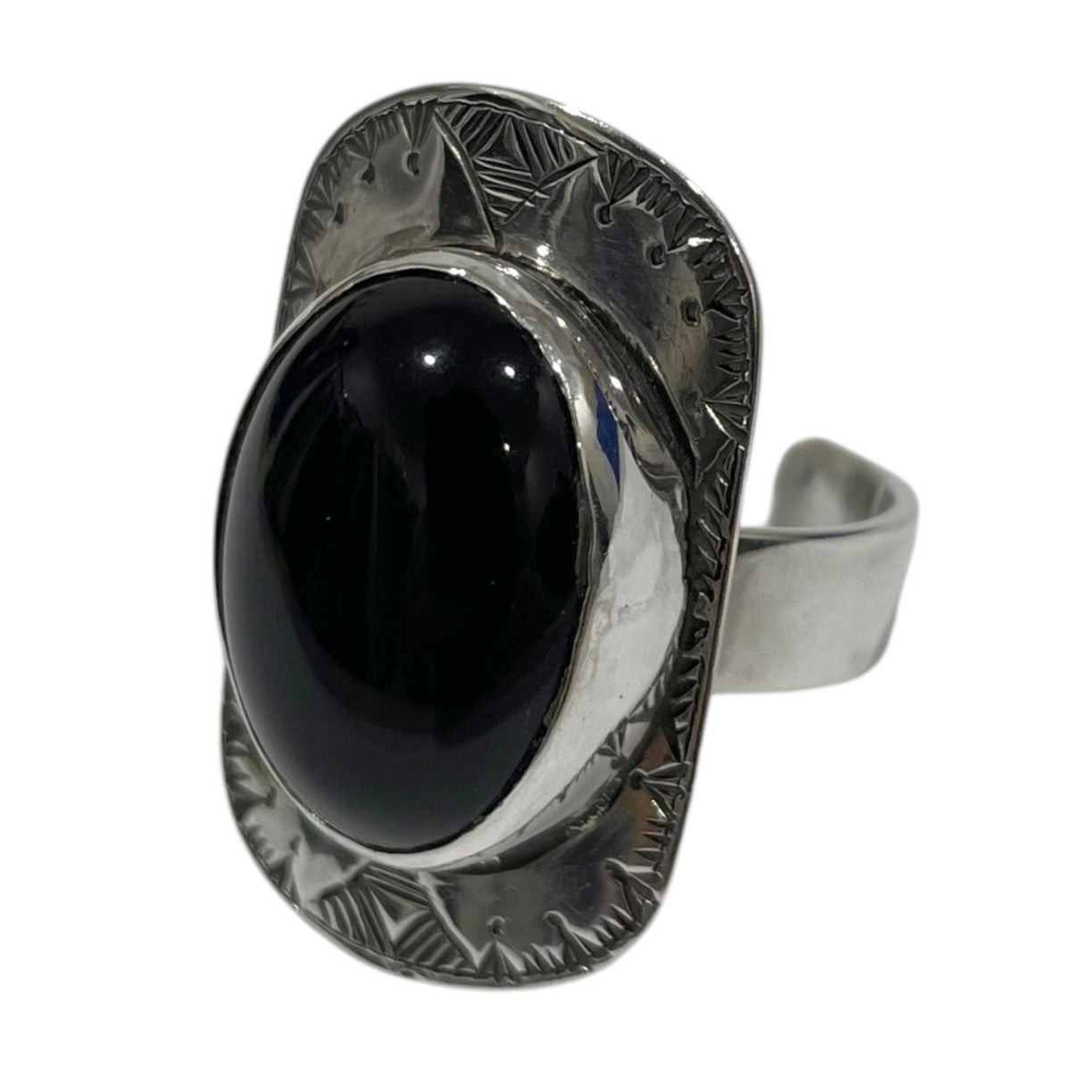 新品 Adawat'n Tuareg ラシダティサット オニキス シルバーリング