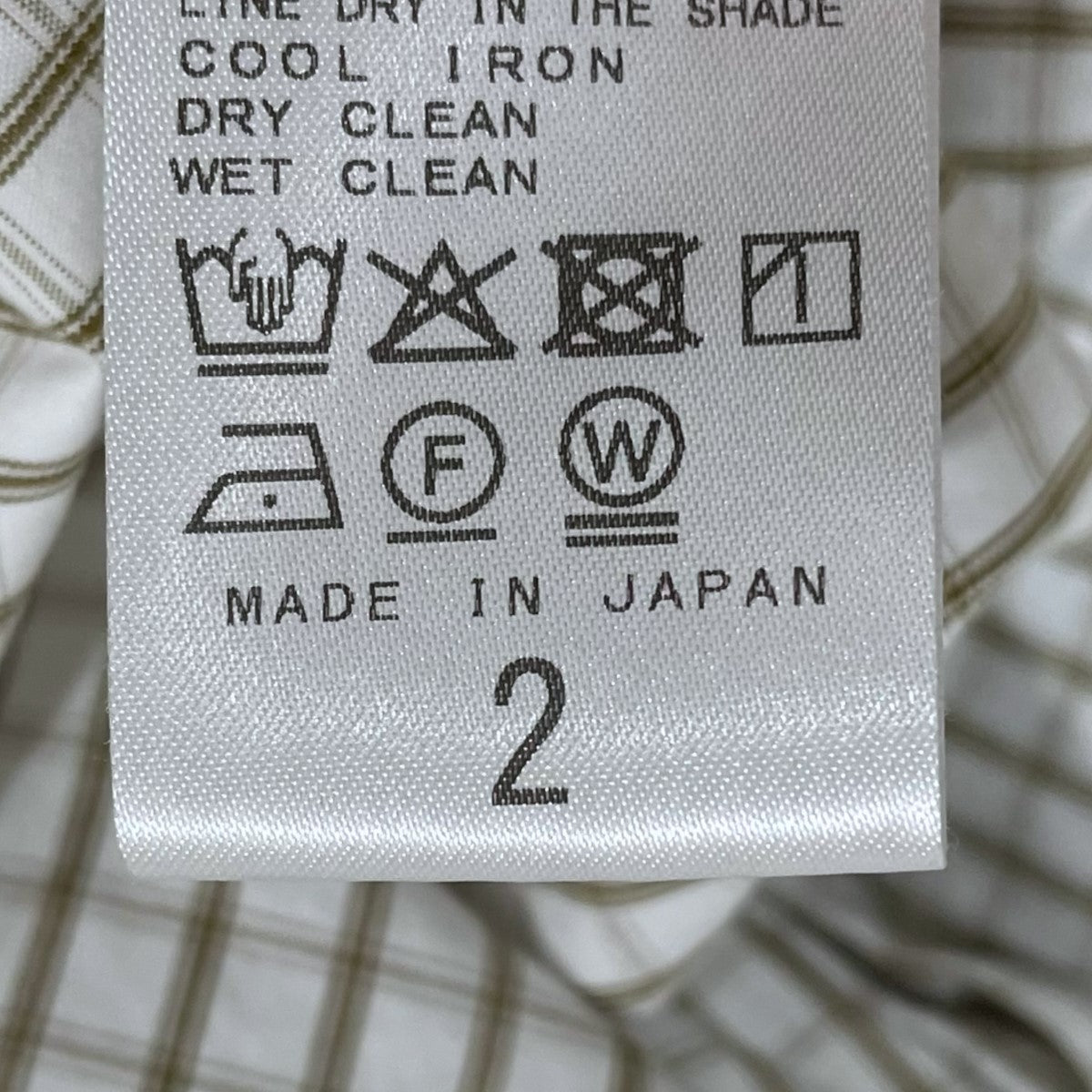 25SS チェック柄シャツ Classic Shirt クラシックシャツ 25050596100010