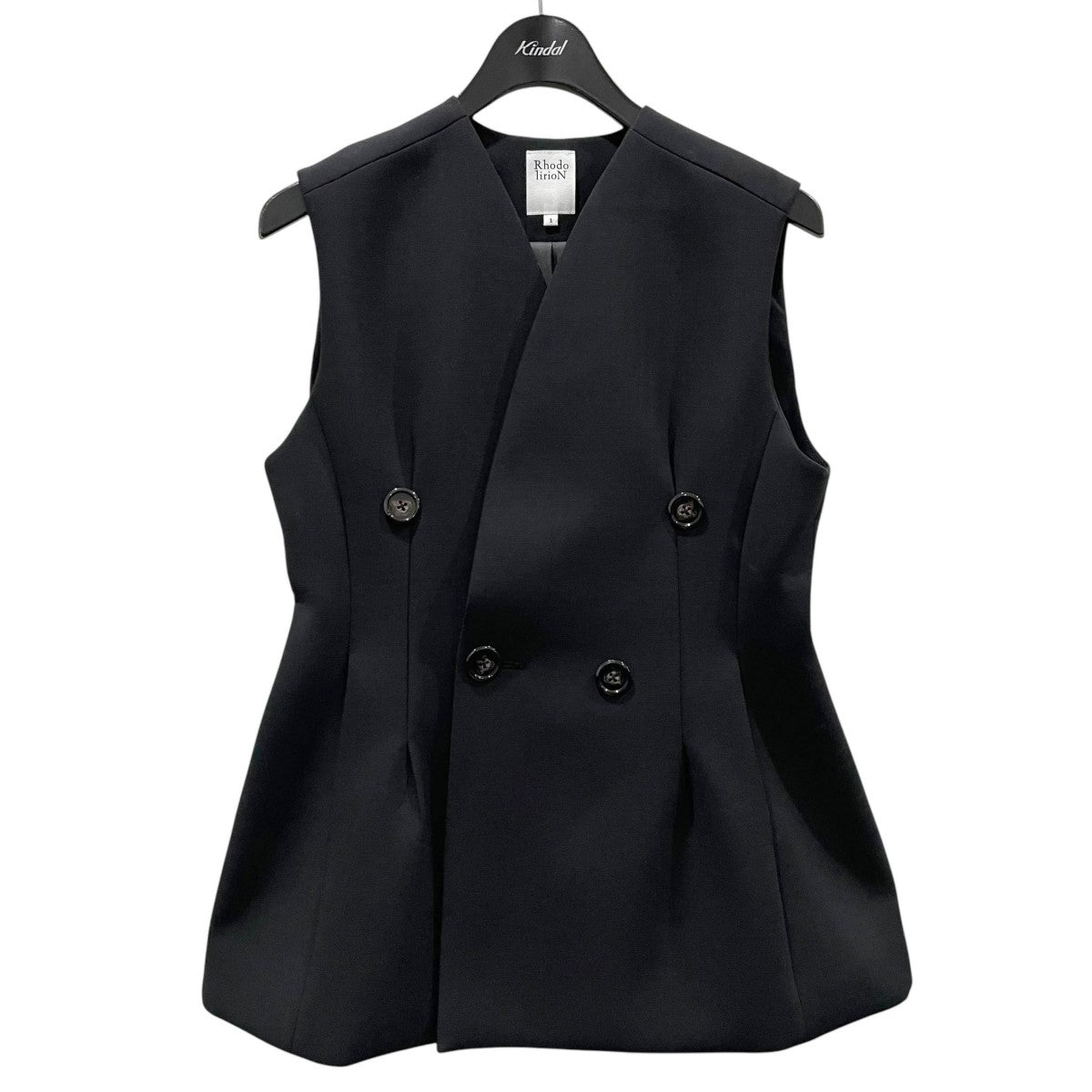 RhodolirioN(ロドリリオン) 25SS ジレ ベスト SLEEVELESS JACKET