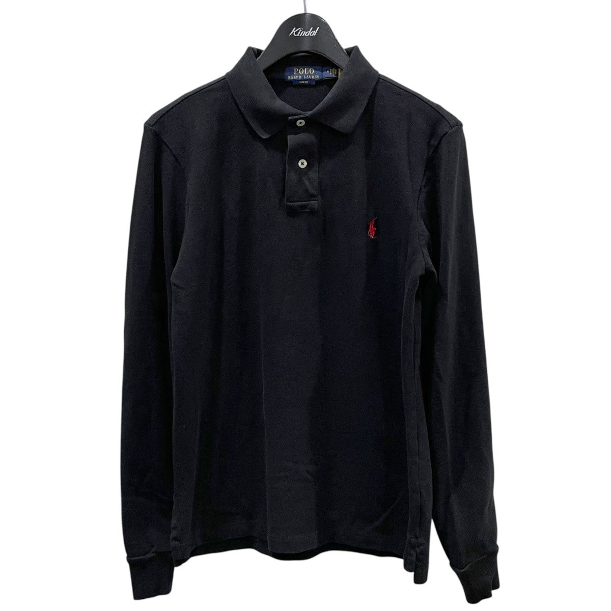 ラルフローレン ブラック ポロシャツ Lサイズ スリムフィット スリム フィット ストレッチ ポロシャツ （ポロシャツ）｜POLO