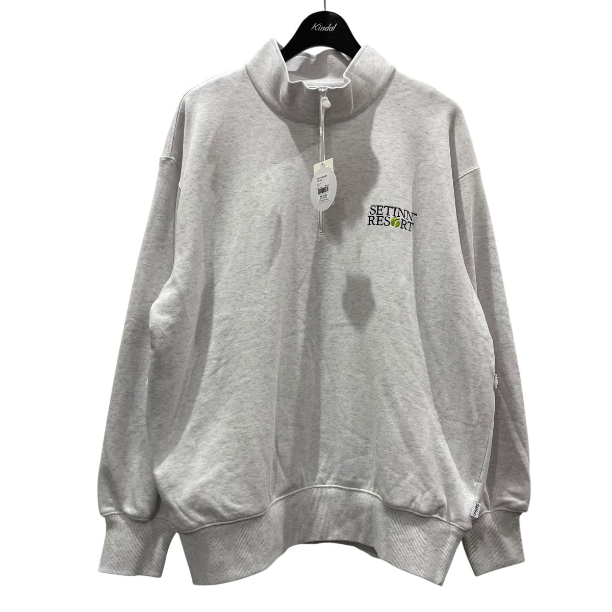setinn(セットイン) 25SSSTN Resort Halfzip Sweatハーフジップ