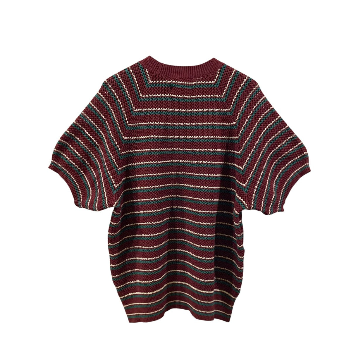 SUGARHILL MULTI STRIPE COTTON KNIT TEE半袖ニット23SSKN05 古着・中古-2枚目のアイテム画像